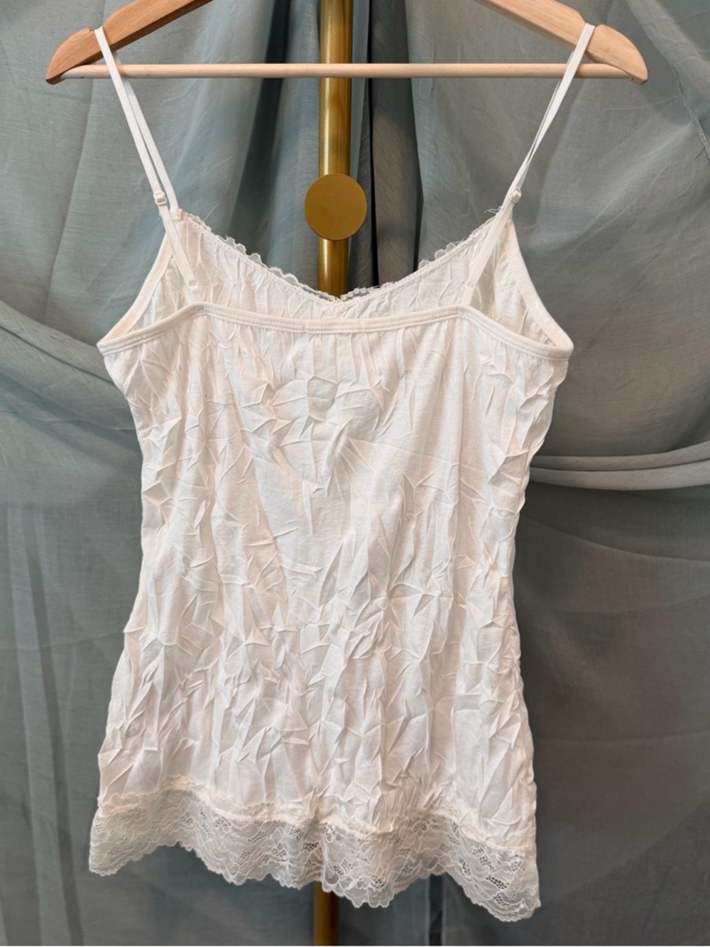 Maurices Cream Lace-Trim Camisole - Picture 2 of 4